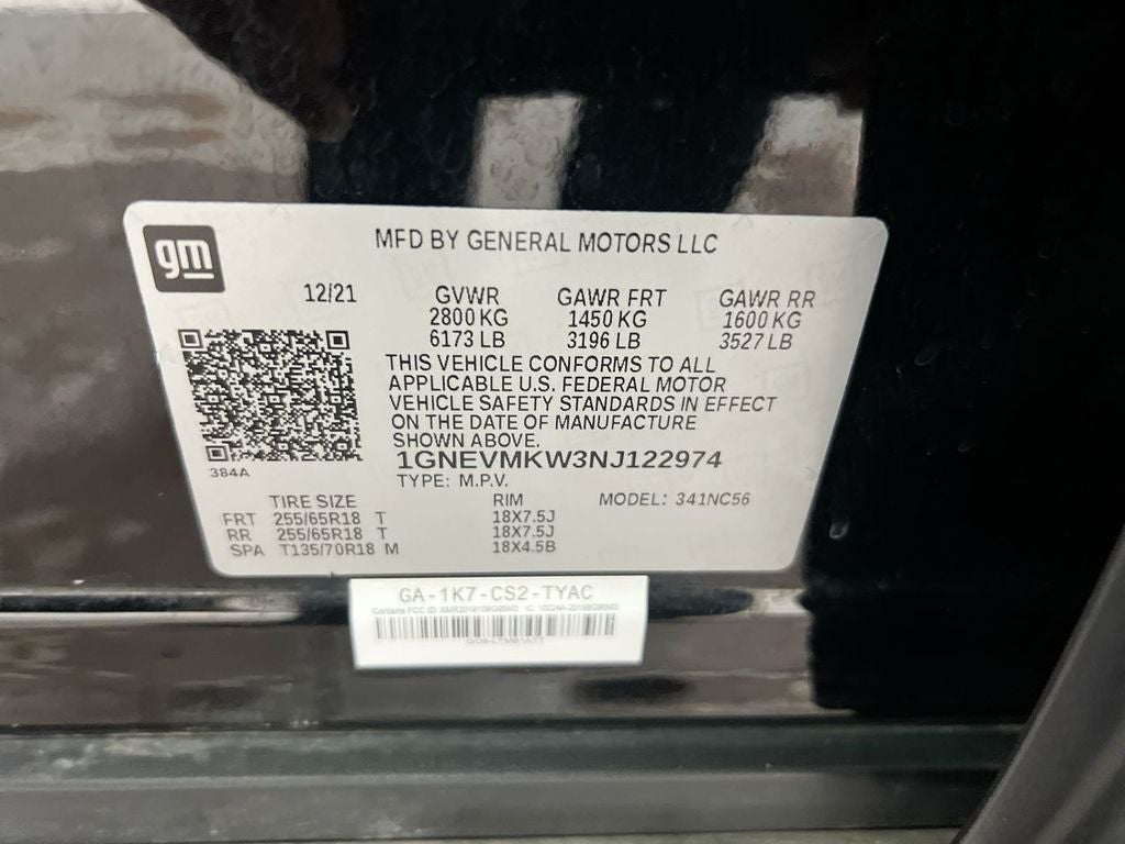 2022 Chevrolet Traverse LT