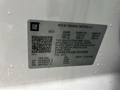 2020 Chevrolet Tahoe Premier