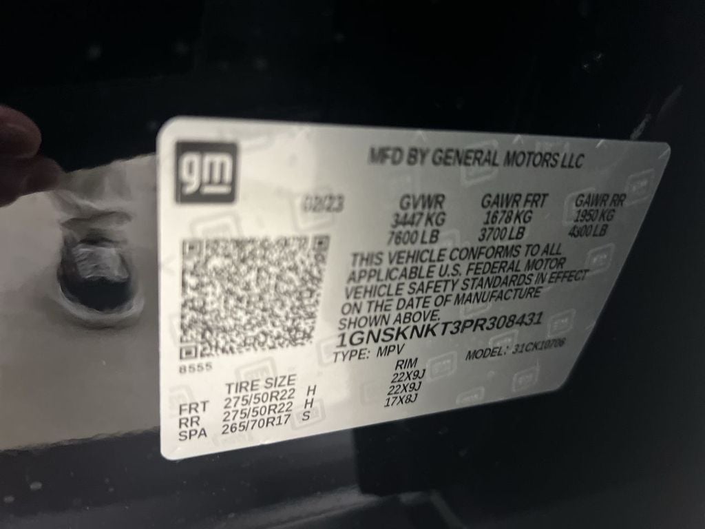 2023 Chevrolet Tahoe LT
