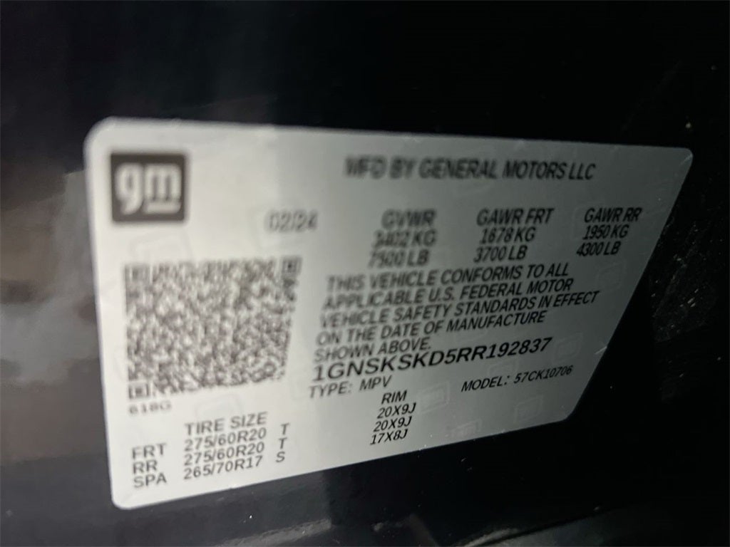 2024 Chevrolet Tahoe Premier