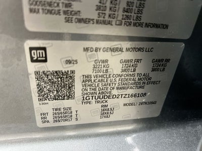 2026 GMC Sierra 1500 SLT