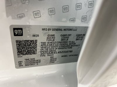 2025 GMC Sierra 1500 AT4