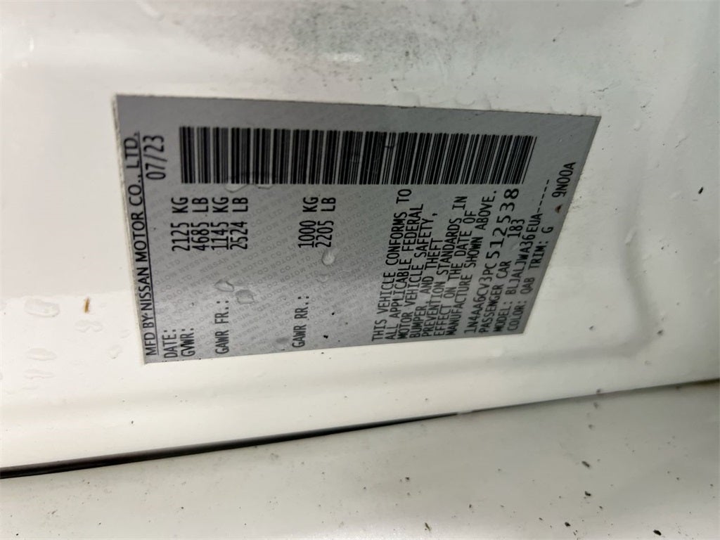 2023 Nissan Maxima SV