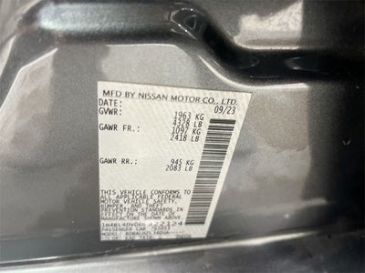 2024 Nissan Altima 2.5 SV