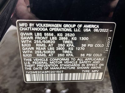 2023 Volkswagen Atlas Cross Sport 3.6L V6 SE w/Technology