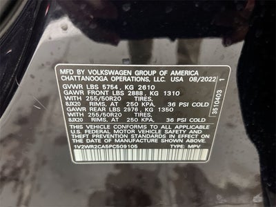 2023 Volkswagen Atlas 3.6L V6 SE w/Technology