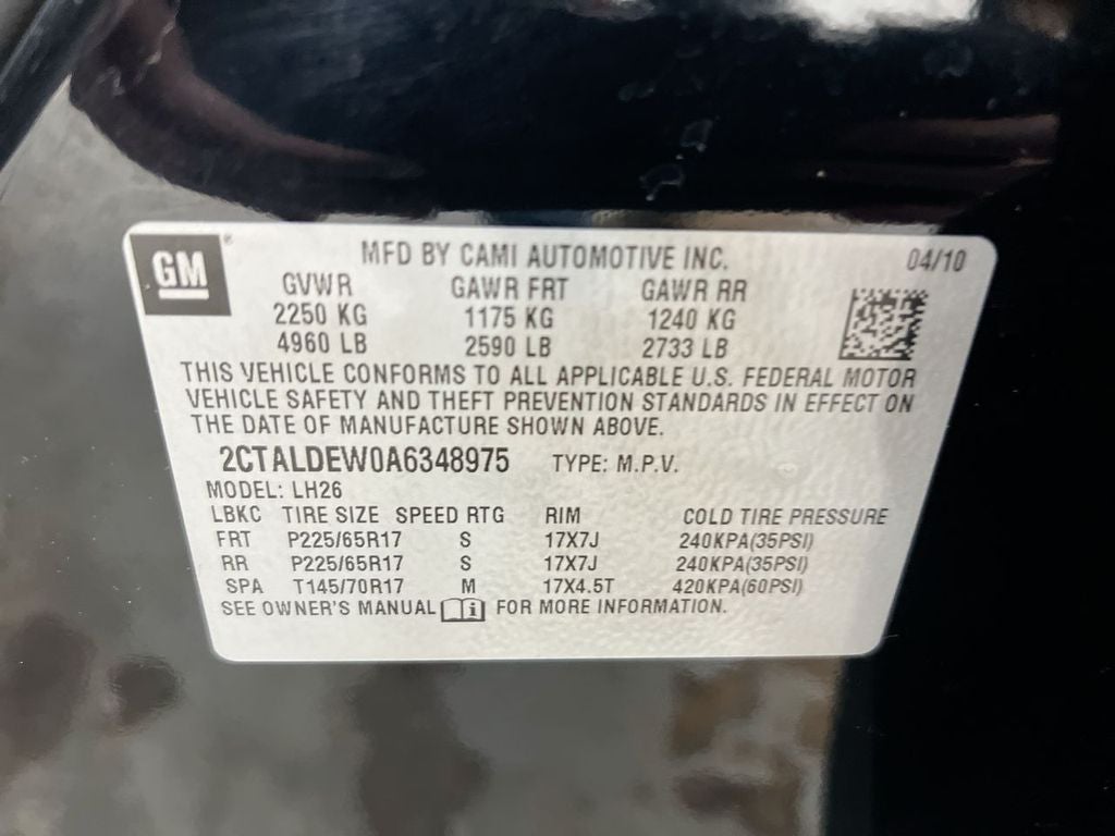 2010 GMC Terrain SLE-2