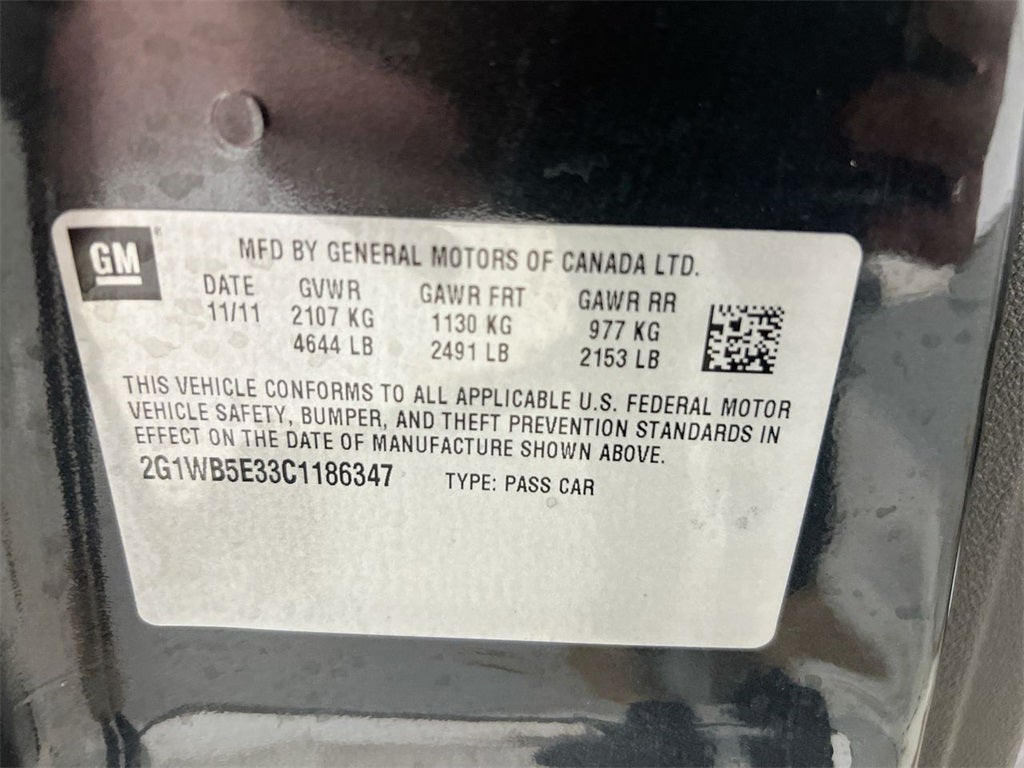 2012 Chevrolet Impala LT