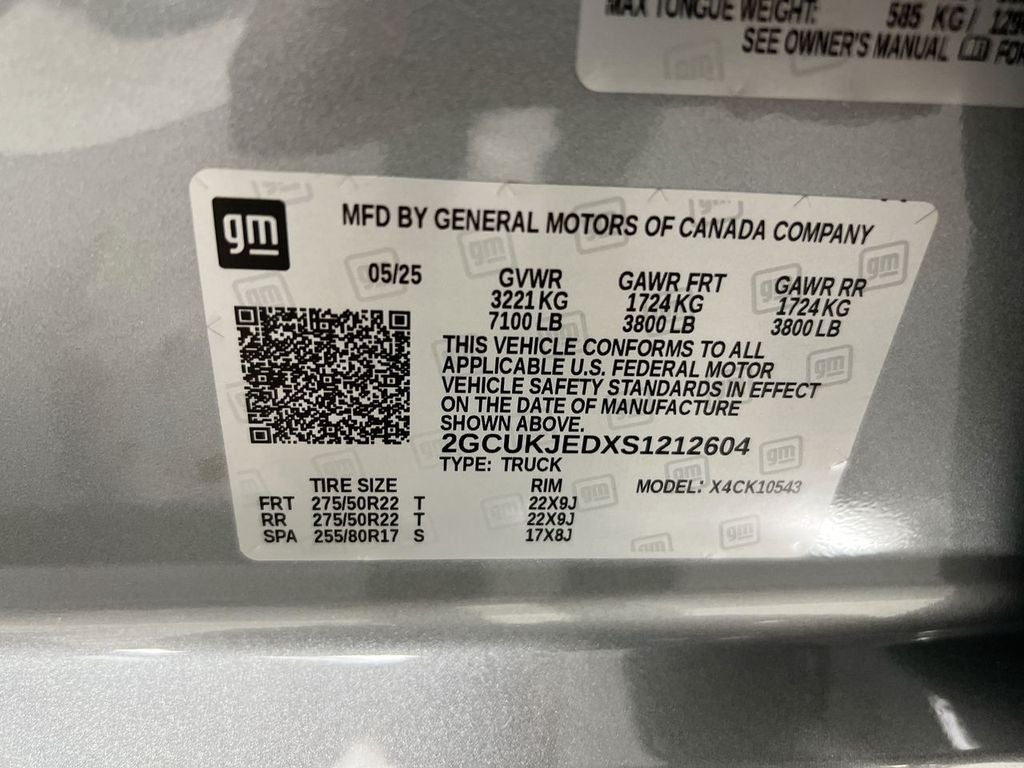 2025 Chevrolet Silverado 1500 High Country