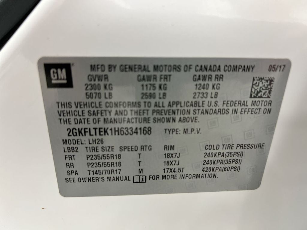 2017 GMC Terrain SLE-2