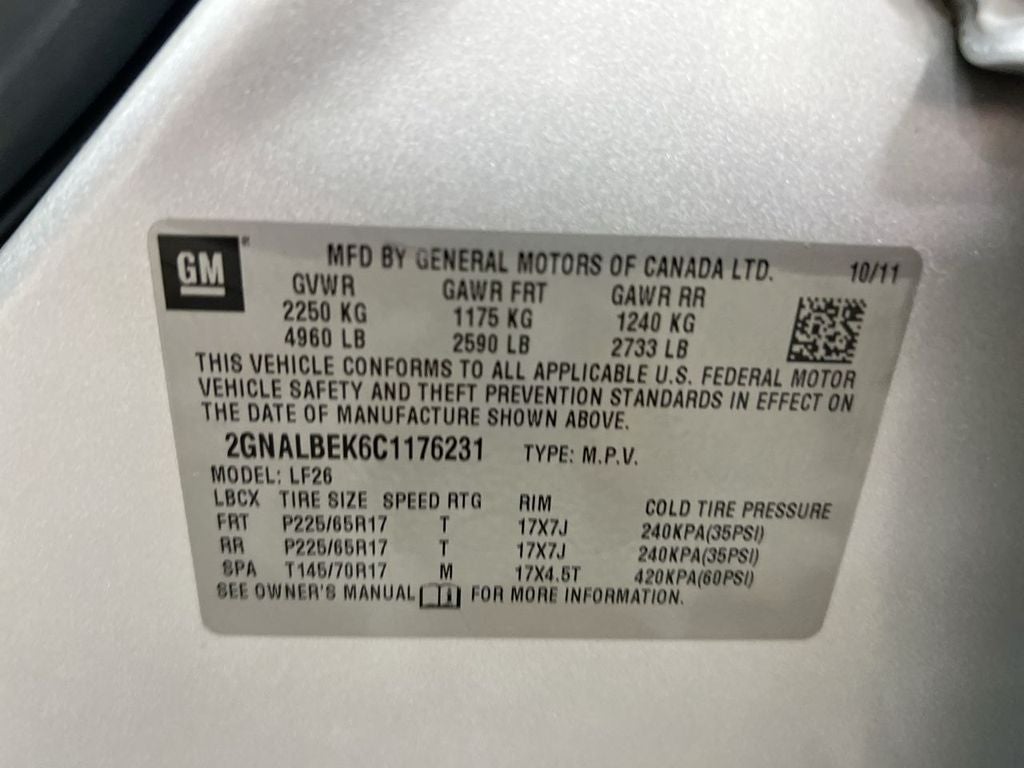 2012 Chevrolet Equinox LS