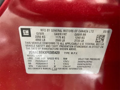 2015 Chevrolet Equinox LT