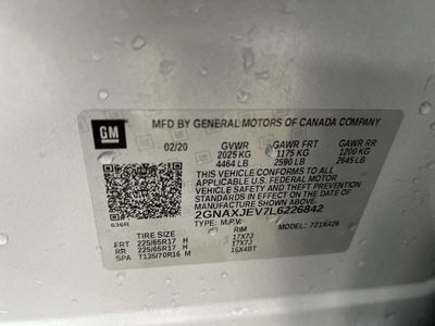 2020 Chevrolet Equinox LT