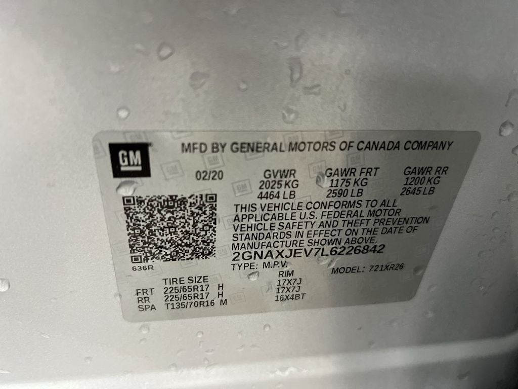 2020 Chevrolet Equinox LT