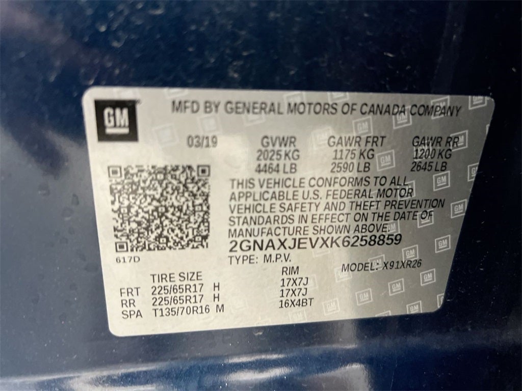 2019 Chevrolet Equinox LT