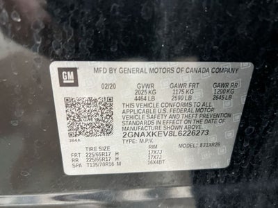 2020 Chevrolet Equinox LT