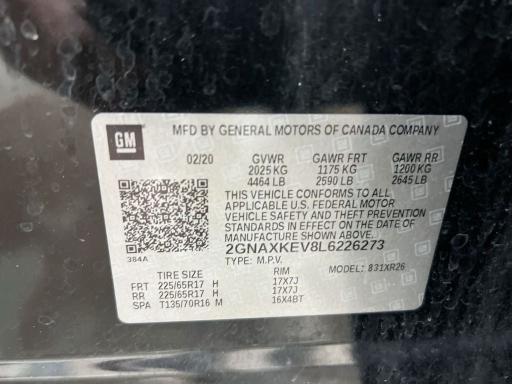 2020 Chevrolet Equinox LT