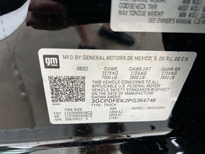 2023 Chevrolet Silverado 1500 LT Trail Boss