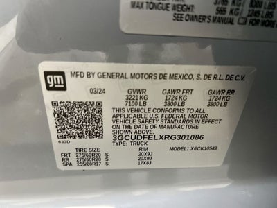 2024 Chevrolet Silverado 1500 LT Trail Boss