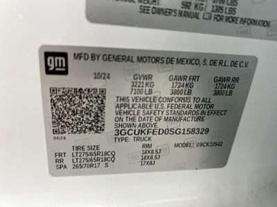 2025 Chevrolet Silverado 1500 LT Trail Boss