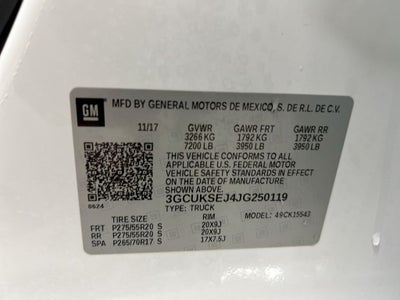 2018 Chevrolet Silverado 1500 LTZ