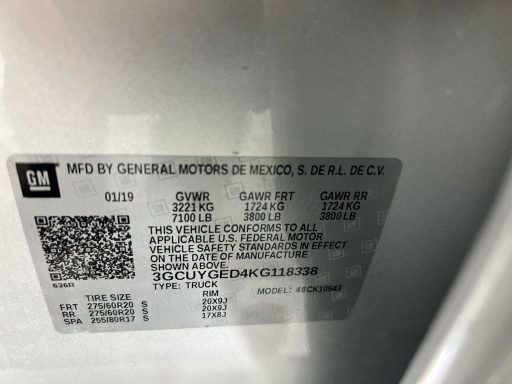 2019 Chevrolet Silverado 1500 LTZ