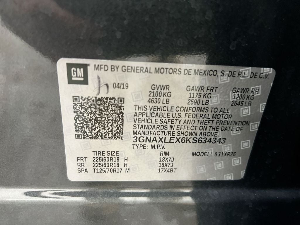 2019 Chevrolet Equinox LT