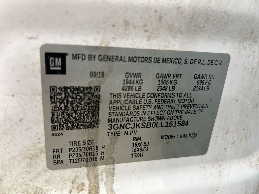 2020 Chevrolet Trax LS