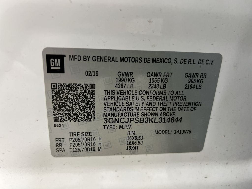 2019 Chevrolet Trax LT