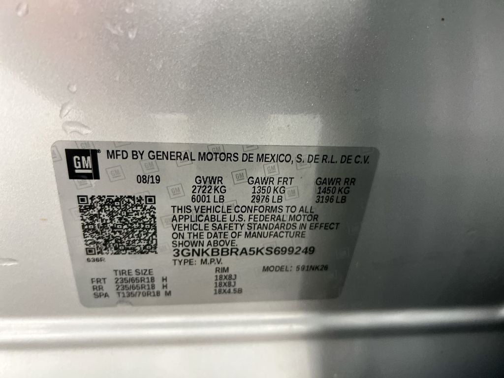 2019 Chevrolet Blazer Base
