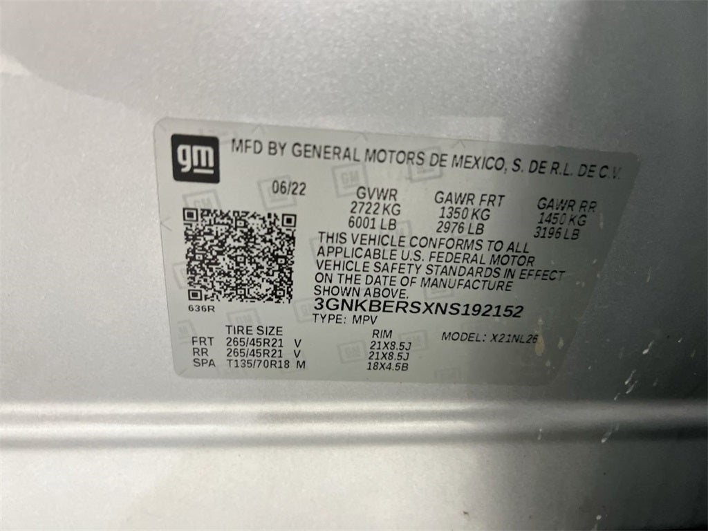 2022 Chevrolet Blazer RS