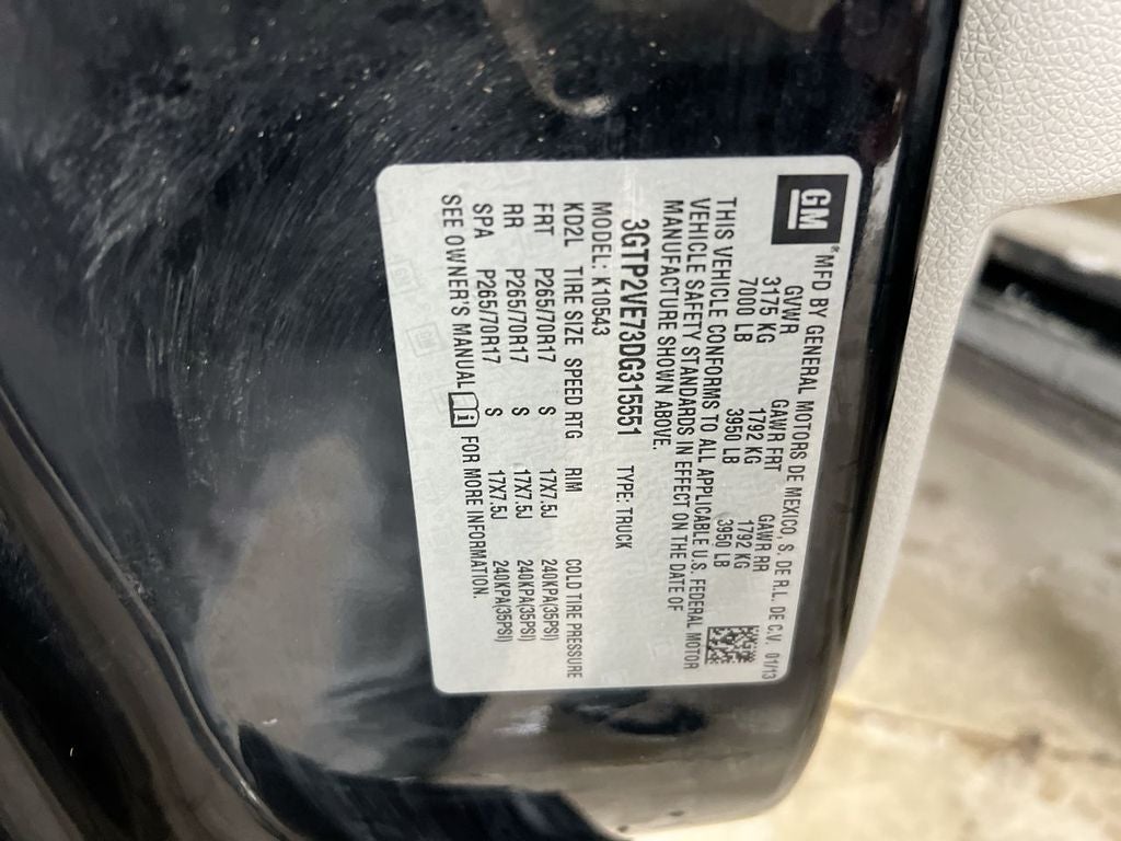 2013 GMC Sierra 1500 SLE