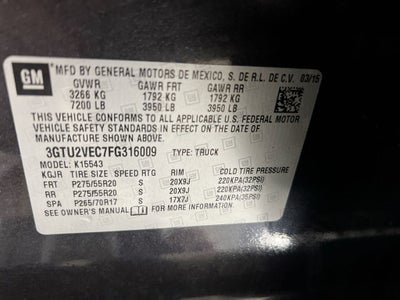 2015 GMC Sierra 1500 SLT