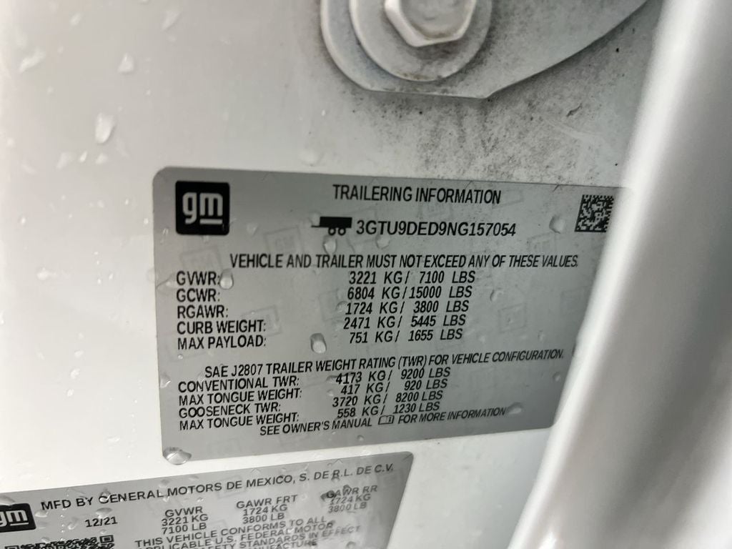 2022 GMC Sierra 1500 Limited SLT