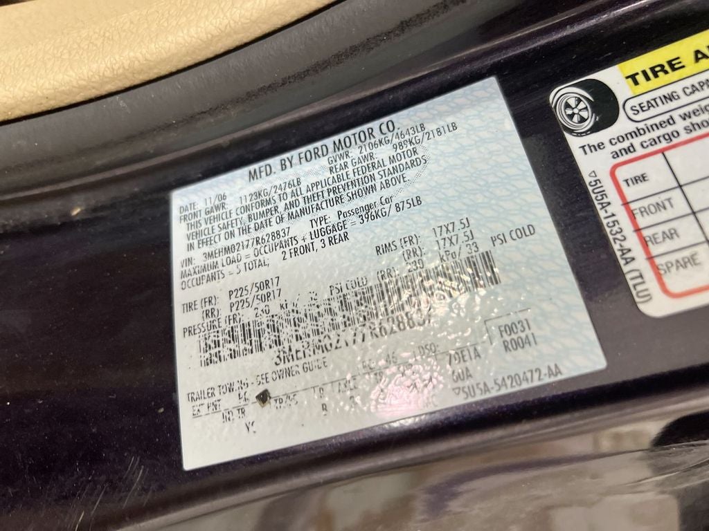 2007 Mercury Milan Premier