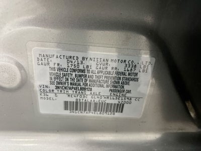 2014 Nissan Versa 1.6 S