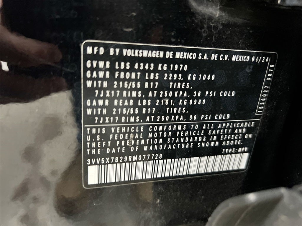 2024 Volkswagen Taos 1.5T S