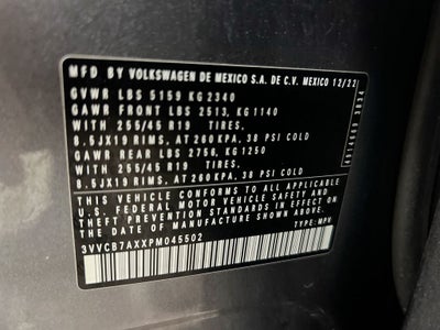 2023 Volkswagen Tiguan 2.0T SE R-Line Black