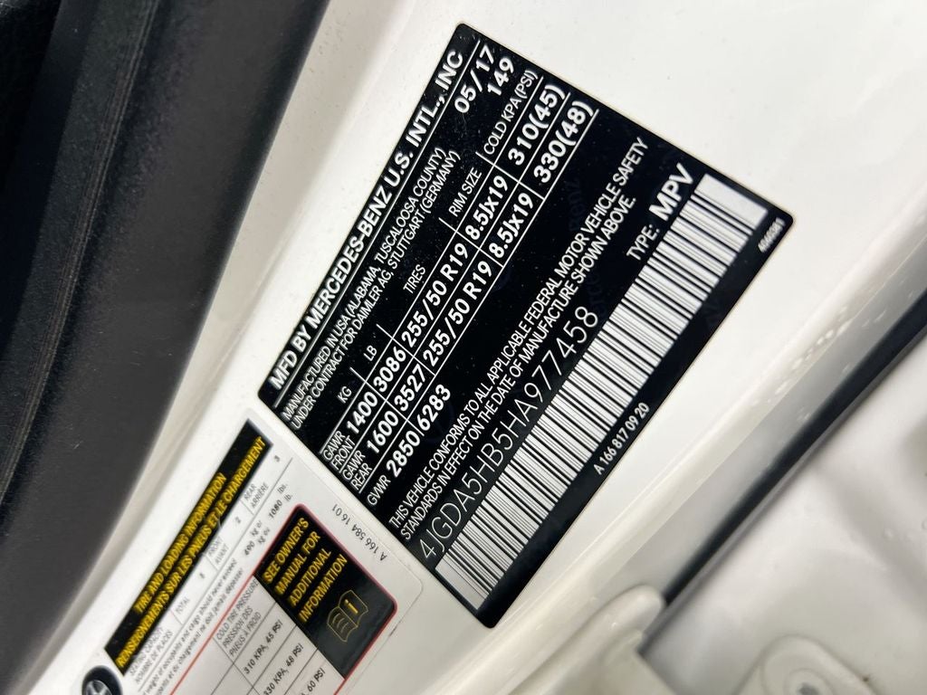 2017 Mercedes-Benz GLE GLE 350