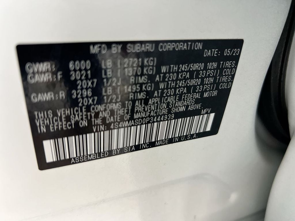 2023 Subaru Ascent Limited