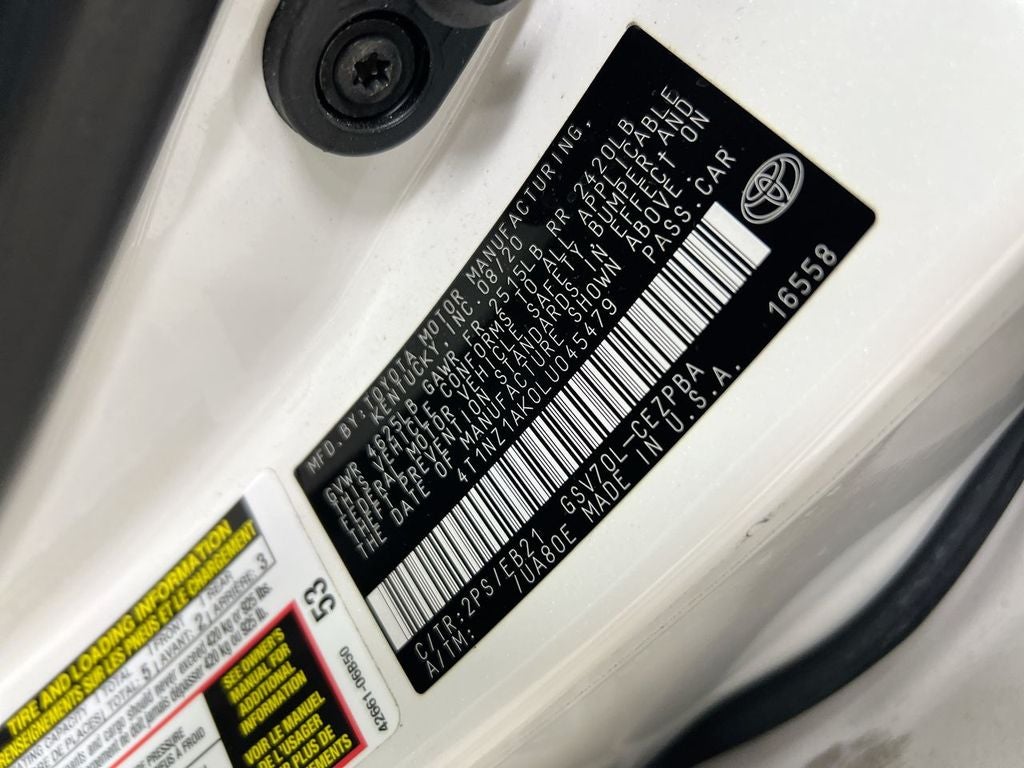 2020 Toyota Camry TRD V6