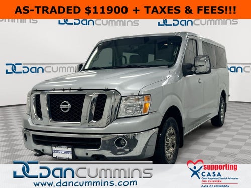 2016 Nissan NV Passenger SL