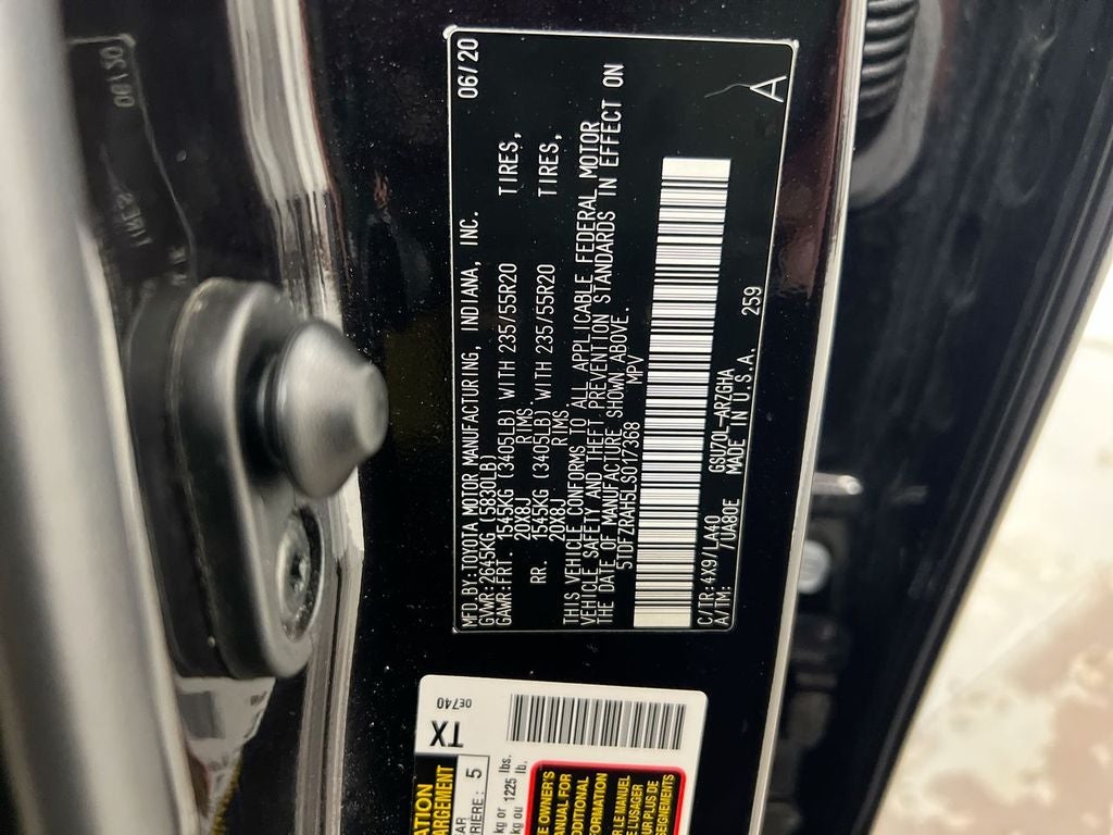 2020 Toyota Highlander Platinum