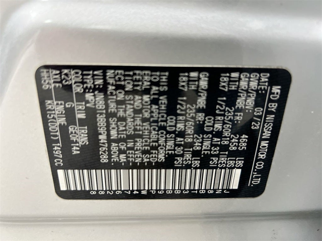 2023 Nissan Rogue SV