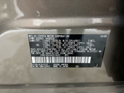 2010 Toyota RAV4 Base