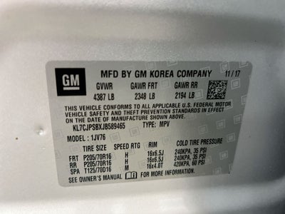 2018 Chevrolet Trax LT