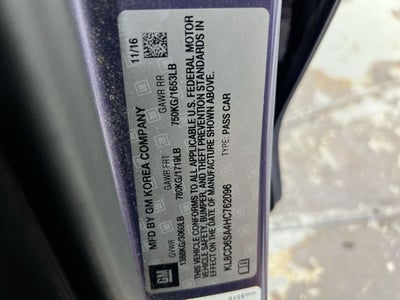 2017 Chevrolet Spark 1LT