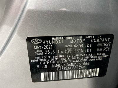 2021 Hyundai Sonata SEL