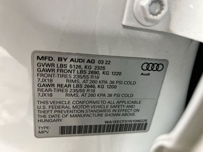 2022 Audi Q3 Premium Plus